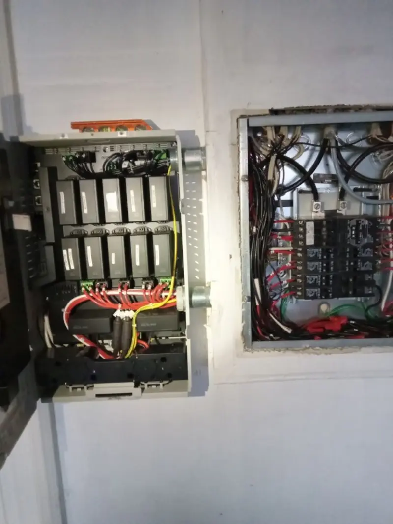 Electrical panel upgrade completed for Security Camera Wiring in North Lauderdale